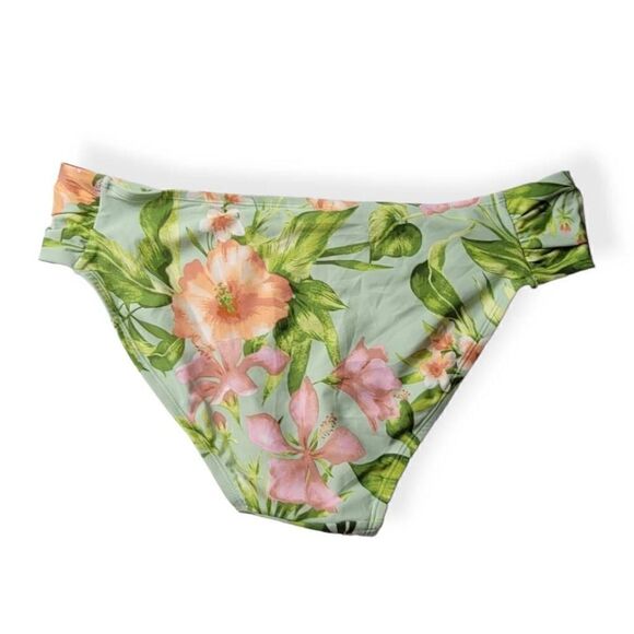 Kona Sol Floral Medium Coverage Hipster XL 16-18 - Picture 2 of 3